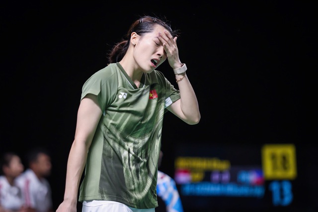 Nóng: Nguyễn Thùy Linh nhiều lần không đồng tình với trọng tài, thua ngược đáng tiếc tại SEA Games- Ảnh 2. Nóng: Nguyễn Thùy Linh nhiều lần không đồng tình với trọng tài, thua ngược đáng tiếc tại SEA Games- Ảnh 2.