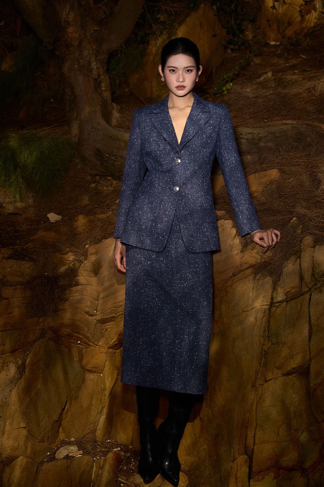 Không chỉ quần jeans xanh, sắc xanh lam, xanh ngọc bích ‘lên ngôi’ mùa xuân 2026- Ảnh 6. Không chỉ quần jeans xanh, sắc xanh lam, xanh ngọc bích ‘lên ngôi’ mùa xuân 2026- Ảnh 6.