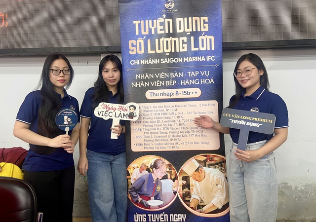 Việc làm tết 2026 ở TP.HCM, đi làm ngay với thu nhập 8 - 15 triệu đồng- Ảnh 2.
