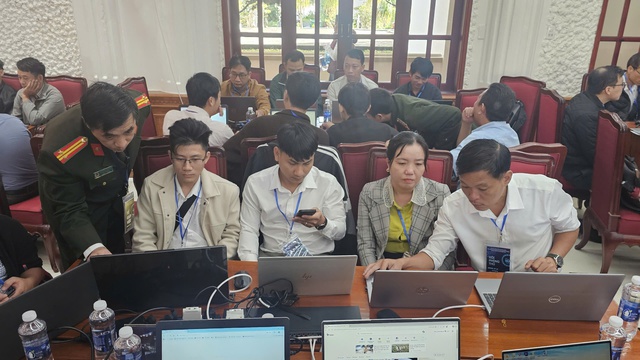 Diễn tập bảo đảm an ninh mạng tại Lâm Đồng: Cuộc chiến trên chiến trường mô phỏng - Ảnh 1.