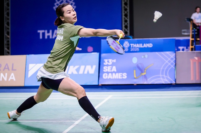 Đánh bại Nguyễn Thùy Linh, thần đồng cầu lông Indonesia tiết lộ bí quyết: ‘Tôi đã bắt bài những cú bỏ nhỏ…’- Ảnh 1.