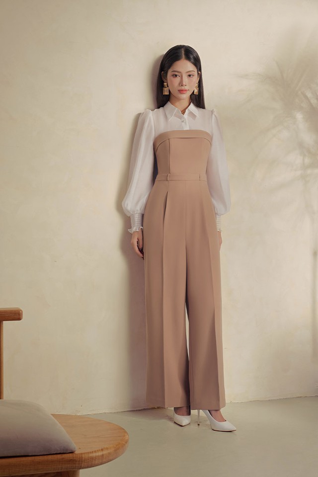 Jumpsuit 'càn quét' tủ đồ phái đẹp, đi làm đi chơi đều hợp- Ảnh 5. Jumpsuit 'càn quét' tủ đồ phái đẹp, đi làm đi chơi đều hợp- Ảnh 5.