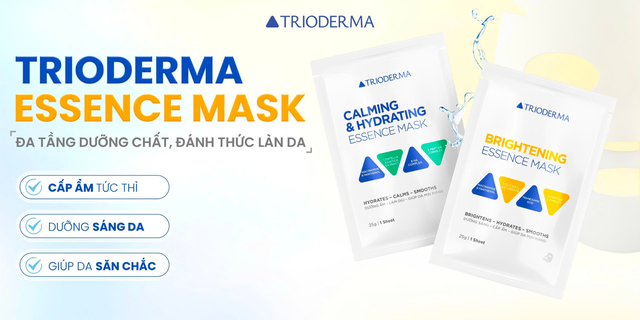 Trioderma ra mắt dòng mặt nạ dưỡng da với công thức ấn tượng, đa tầng hoạt chất - Ảnh 1.