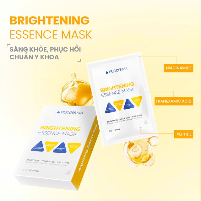 Trioderma ra mắt dòng mặt nạ dưỡng da với công thức ấn tượng, đa tầng hoạt chất - Ảnh 2.