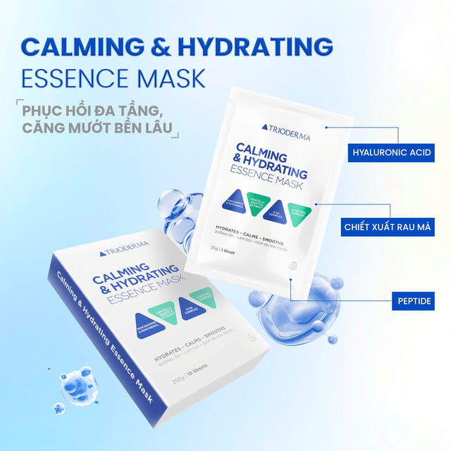 Trioderma ra mắt dòng mặt nạ dưỡng da với công thức ấn tượng, đa tầng hoạt chất - Ảnh 3.