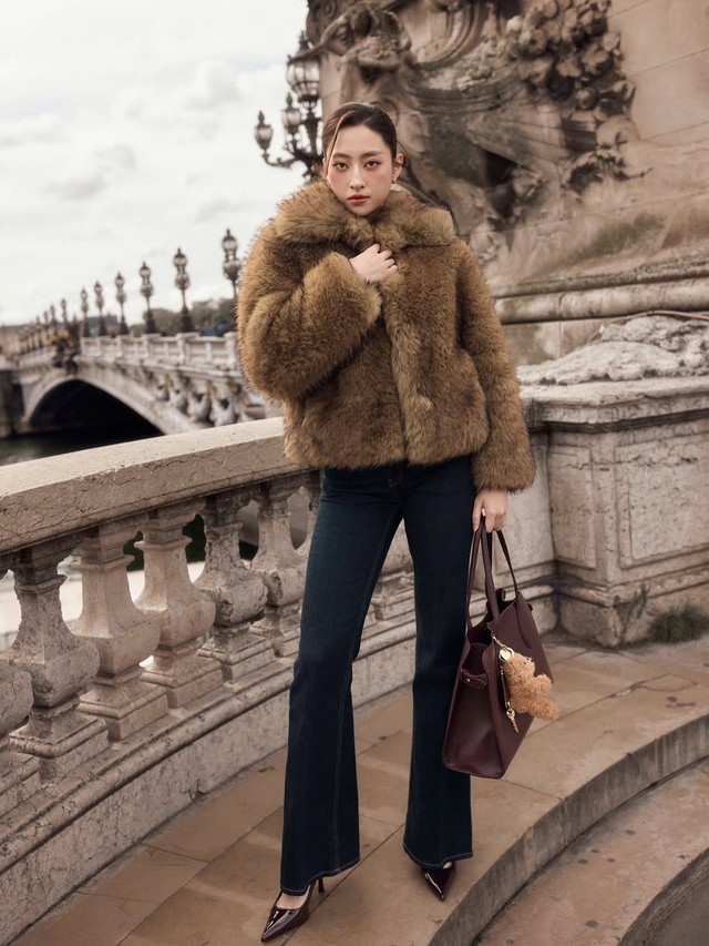 Ấm áp không sợ lạnh mà vẫn thần thái với áo khoác lông- Ảnh 4. Ấm áp không sợ lạnh mà vẫn thần thái với áo khoác lông- Ảnh 4.