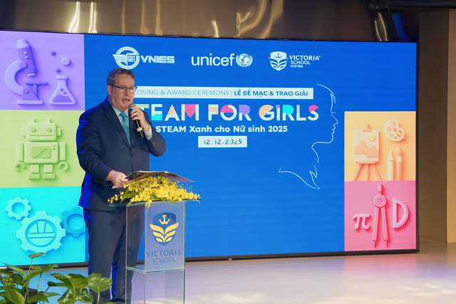 STEAM for Girls 2025 mở lối cho nữ sinh khám phá khoa học xanh tại Việt Nam - Ảnh 4. STEAM for Girls 2025 mở lối cho nữ sinh khám phá khoa học xanh tại Việt Nam - Ảnh 4.