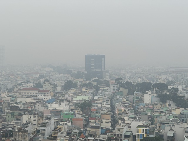 Sáng nay, bầu trời TP.HCM đục ngầu, vì sao?
- Ảnh 1.