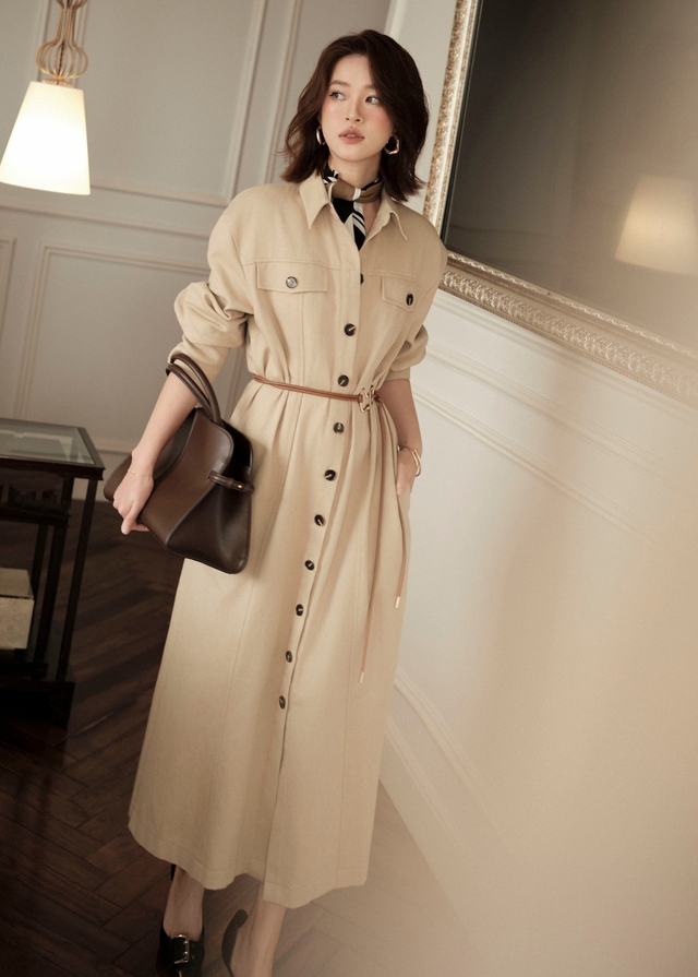 Tự tin mặc đẹp cả tuần cùng váy dáng dài Tự tin mặc đẹp cả tuần cùng váy dáng dài- Ảnh 1.