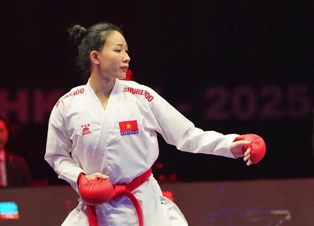 Nữ võ sĩ Việt Nam tiết lộ cực bất ngờ về bí kíp giành vàng: Toàn tập với ‘quân xanh’… nam- Ảnh 2. Nữ võ sĩ Việt Nam tiết lộ cực bất ngờ về bí kíp giành vàng: Toàn tập với ‘quân xanh’… nam- Ảnh 2.