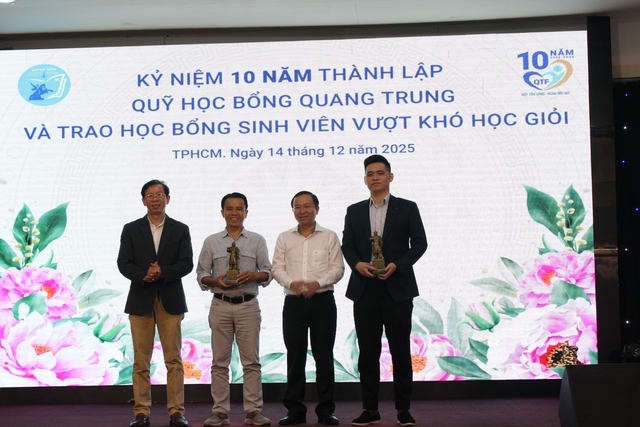 Có một quỹ học bổng 10 năm nhận được 7 tỉ đồng - Ảnh 2.