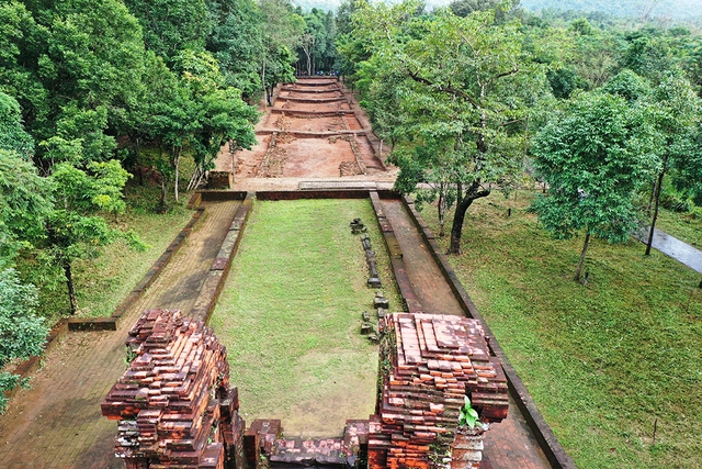 Diện mạo "con đường thiêng" độc nhất dẫn vào thánh địa Mỹ Sơn Diện mạo 'con đường thiêng' độc nhất dẫn vào thánh địa Mỹ Sơn- Ảnh 1.