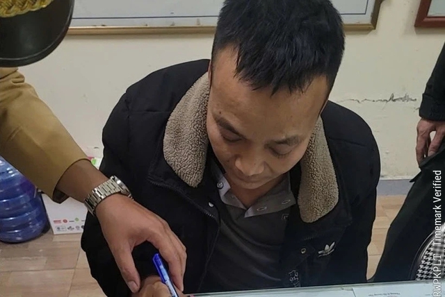 Hải Ph&ograve;ng: Bắt giam t&agrave;i xế t&ocirc;ng CSGT- Ảnh 1.