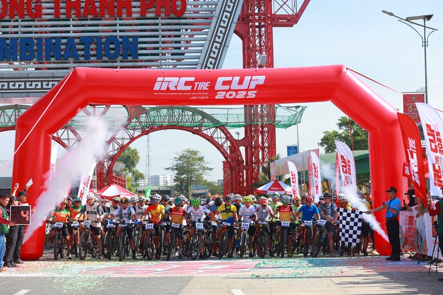 H&agrave;ng trăm tay đua xe đạp địa h&igrave;nh hội ngộ tại IRCtire Cup 2025- Ảnh 1.