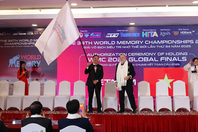 Giải vô địch Siêu trí nhớ thế giới lần thứ 34: Xin cảm ơn Việt Nam!- Ảnh 3. Giải vô địch Siêu trí nhớ thế giới lần thứ 34: Xin cảm ơn Việt Nam!- Ảnh 3.