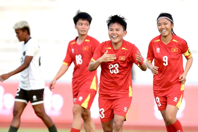 Bích Thùy và Hải Yến bất ngờ thành ‘đối thủ’ trong cuộc đua ghi nhiều bàn thắng nhất SEA Games?- Ảnh 4. Bích Thùy và Hải Yến bất ngờ thành ‘đối thủ’ trong cuộc đua ghi nhiều bàn thắng nhất SEA Games?- Ảnh 4.