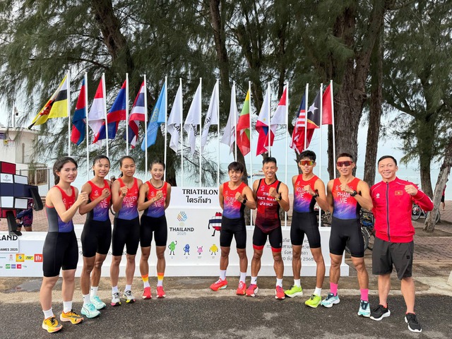 SEA Games 33 sáng 16.12: 4 cô gái rowing giành HCV cho Việt Nam - Ảnh 2.
