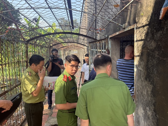 Công an đang làm việc với cơ sở nuôi nhốt nhiều hổ, báo ở TP.HCM- Ảnh 3.