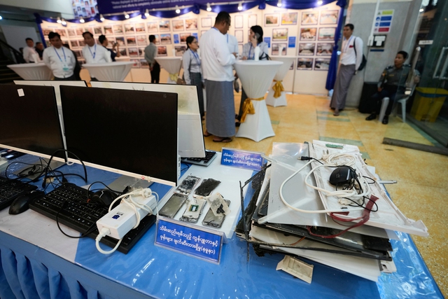 Myanmar phá 17 tòa nhà, bắt hơn 500 người tại các khu lừa đảo - Ảnh 2.