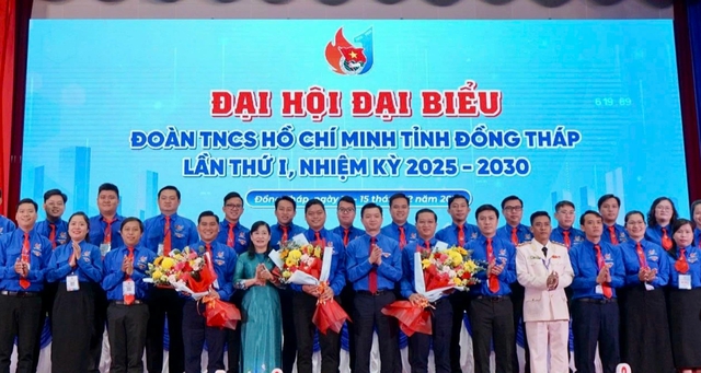 Đại hội Đoàn TNCS Hồ Chí Minh tỉnh Đồng Tháp: Đoàn kết và phát triển giới trẻ - Ảnh 2. Đại hội Đoàn TNCS Hồ Chí Minh tỉnh Đồng Tháp: Đoàn kết và phát triển giới trẻ - Ảnh 2.