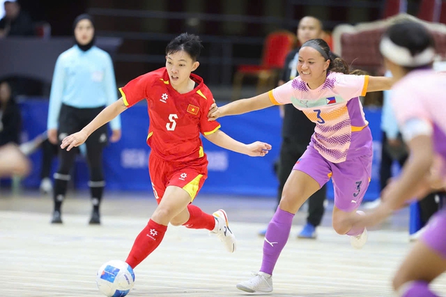 Đội tuyển futsal nữ Việt Nam v&agrave;o chung kết với Indonesia- Ảnh 1.