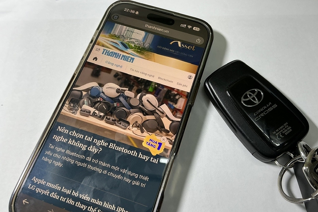 Người d&ugrave;ng c&oacute; thể sớm d&ugrave;ng iPhone l&agrave;m ch&igrave;a kh&oacute;a xe Toyota - Ảnh 1.