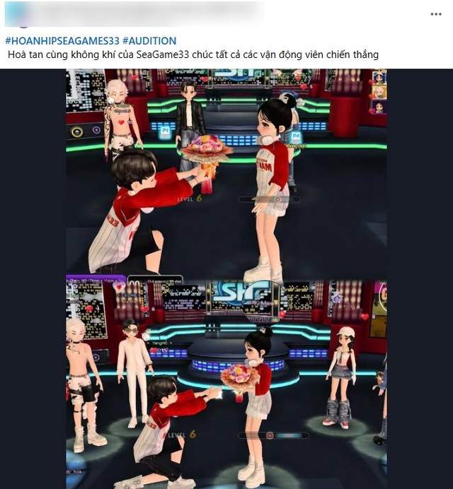 Cộng đồng Audition Việt Nam phủ đỏ server mừng SEA Games 33 - Ảnh 3.