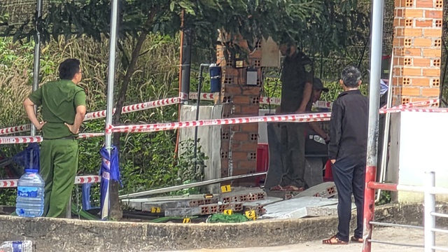 Sập tường tại Trung t&acirc;m đ&agrave;o tạo l&aacute;i xe khiến một học vi&ecirc;n tử vong - Ảnh 1.