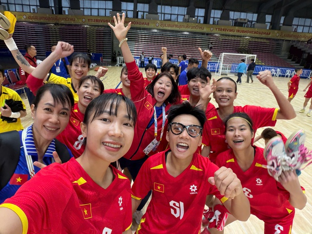 Chung kết futsal nữ SEA Games 33, Việt Nam - Indonesia: Chờ HCV lịch sử - Ảnh 1.