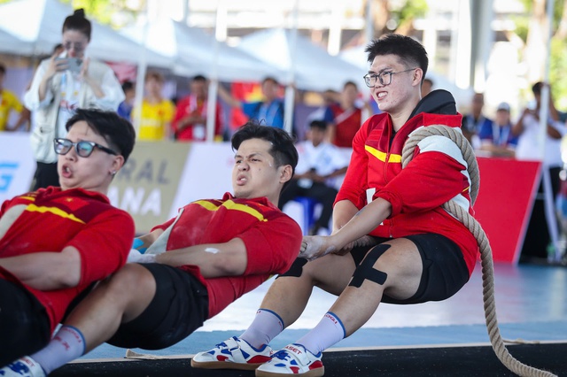 Bác sĩ làm VĐV kéo co tại SEA Games 33 và câu chuyện đầy thú vị- Ảnh 1. Bác sĩ làm VĐV kéo co tại SEA Games 33 và câu chuyện đầy thú vị- Ảnh 1.