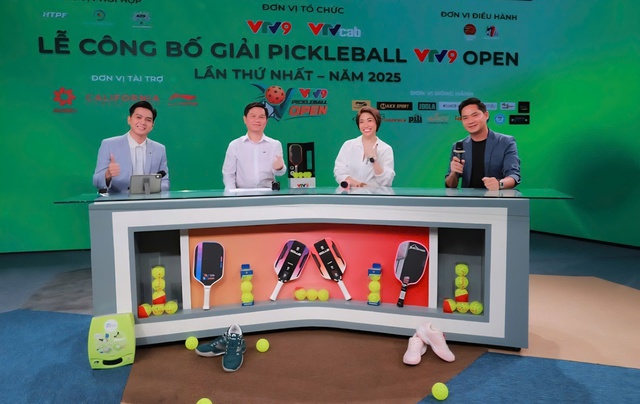 Chạm tr&aacute;n 'nảy lửa' giải pickleball VTV9 Open với giải thưởng cực kỳ hấp dẫn- Ảnh 1.