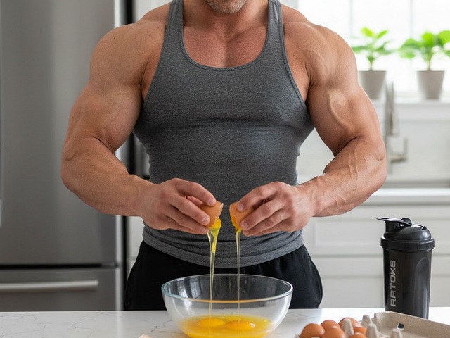 Trứng: người tập gym nên ăn thế nào để tăng cơ mà không tăng mỡ ? - Ảnh 1.