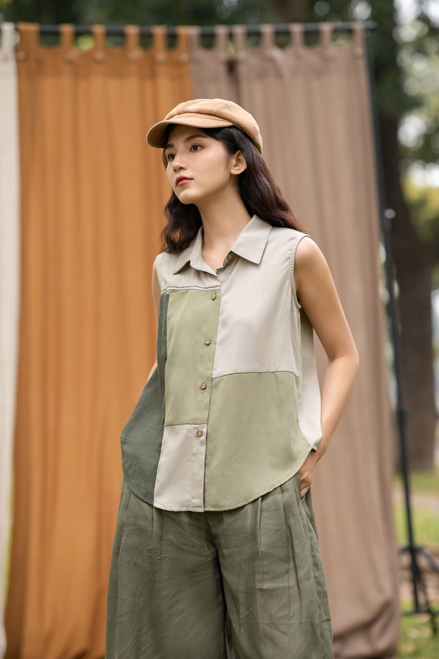 Áo sát nách, bí quyết mặc đẹp vừa thoải mái vừa thời thượng Áo sát nách, bí quyết mặc đẹp vừa thoải mái vừa thời thượng- Ảnh 7.