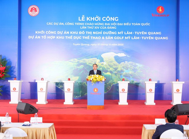 Vingroup khởi công quần thể nghỉ dưỡng 'độc nhất vô nhị' tại Tuyên Quang- Ảnh 4. Vingroup khởi công quần thể nghỉ dưỡng 'độc nhất vô nhị' tại Tuyên Quang- Ảnh 4.