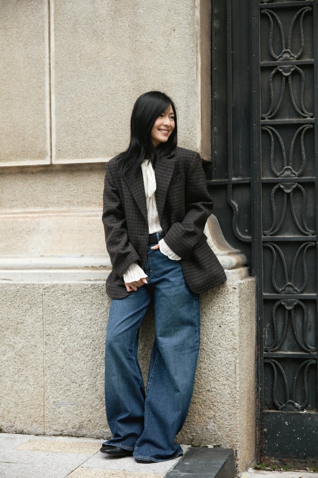 Giữ ấm nhưng vẫn thanh lịch với áo khoác blazer - Ảnh 8.