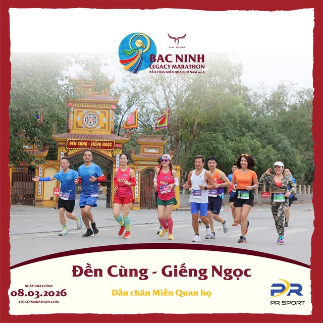 Bắc Ninh Legacy Marathon 2026: Hơn 5.000 runner sẽ chạy qua miền di sản quan họ- Ảnh 2. Bắc Ninh Legacy Marathon 2026: Hơn 5.000 runner sẽ chạy qua miền di sản quan họ- Ảnh 2.