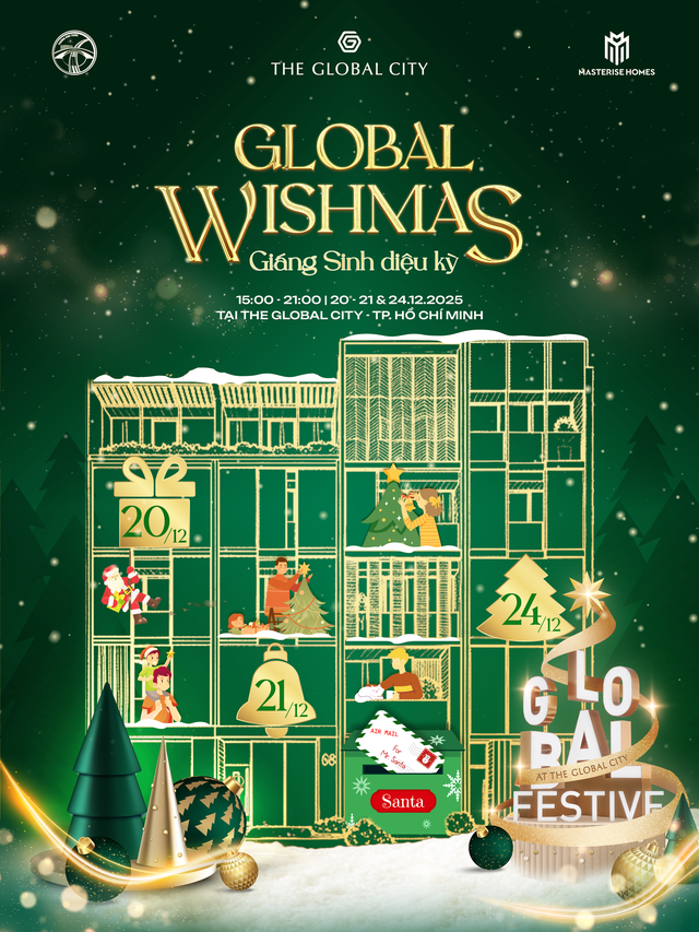 Global Festive - Thắp sáng mùa lễ hội tại The Global City- Ảnh 4. Global Festive - Thắp sáng mùa lễ hội tại The Global City- Ảnh 4.