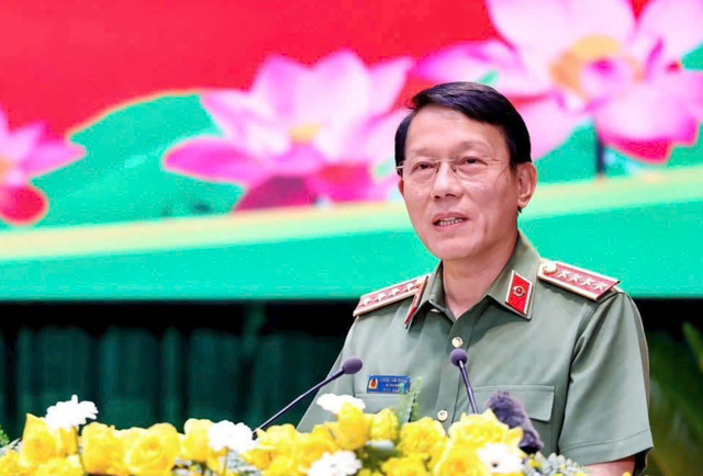 Bộ trưởng Lương Tam Quang dự hội nghị tổng kết công tác 2025 của Công an TP.HCM - Ảnh 1.