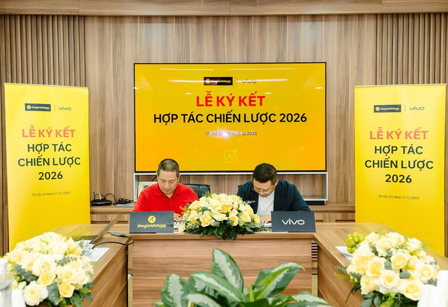 Thế Giới Di Động và vivo công bố 3 trụ cột chiến lược kinh doanh năm 2026 - Ảnh 1.