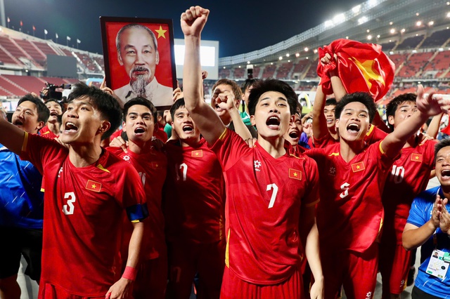 Đ&aacute;nh bại U.23 Th&aacute;i Lan ngay tại Bangkok, U.22 Việt Nam 'đ&ograve;i nợ' ngọt ng&agrave;o sau 22 năm- Ảnh 3.