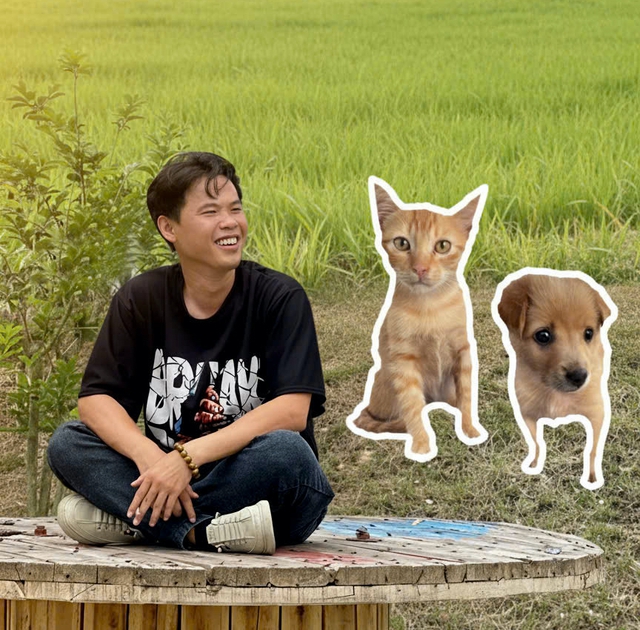 Chuyện về Pâu và Pi, cặp chó mèo dễ thương, dân mạng gọi là anh em - Ảnh 4.