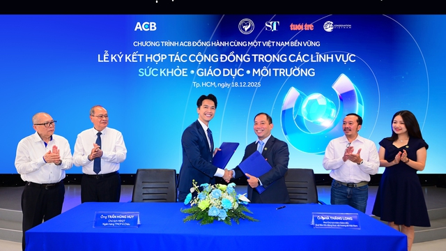 ACB c&ocirc;ng bố m&ocirc; h&igrave;nh ph&aacute;t triển bền vững - Ảnh 1.