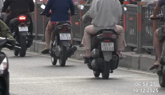 4 phút, 68 xe máy đi ngược chiều lọt vào camera phạt nguội của CSGT TP.HCM- Ảnh 3. 4 phút, 68 xe máy đi ngược chiều lọt vào camera phạt nguội của CSGT TP.HCM- Ảnh 3.