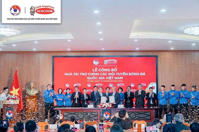 Acecook Việt Nam thưởng n&oacute;ng 500 triệu cho đội tuyển quốc gia U.22 Việt Nam - Ảnh 2.