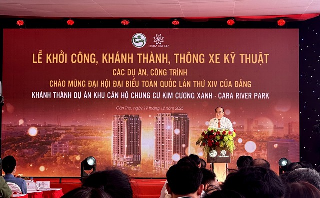 Cần Thơ kh&aacute;nh th&agrave;nh, khởi c&ocirc;ng nhiều dự &aacute;n quy m&ocirc; lớn - Ảnh 2.