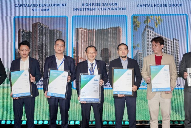 Sai Gon High Rise vinh dự đ&oacute;n nhận chứng chỉ c&ocirc;ng tr&igrave;nh xanh EDGE cho The Aspira - Ảnh 2.