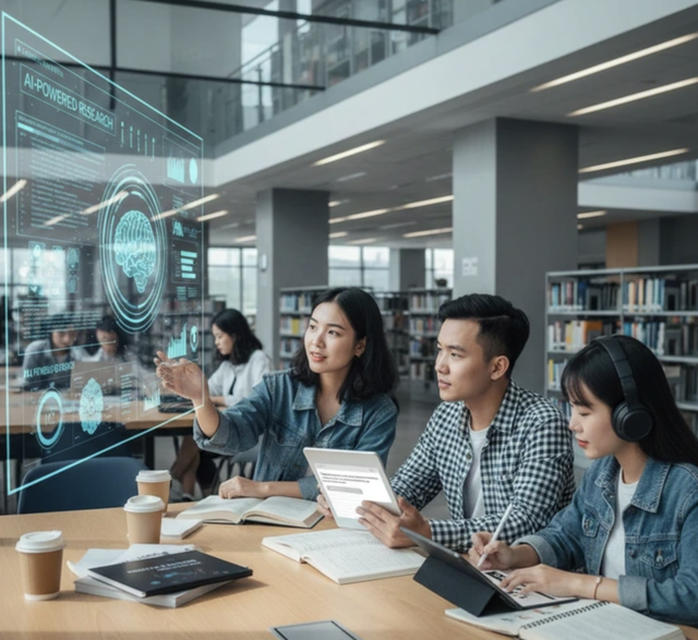 Sinh vi&ecirc;n d&ugrave;ng AI &lsquo;che dấu&rsquo; AI: Giảng vi&ecirc;n thiết kế đề thi ra sao? - Ảnh 1.