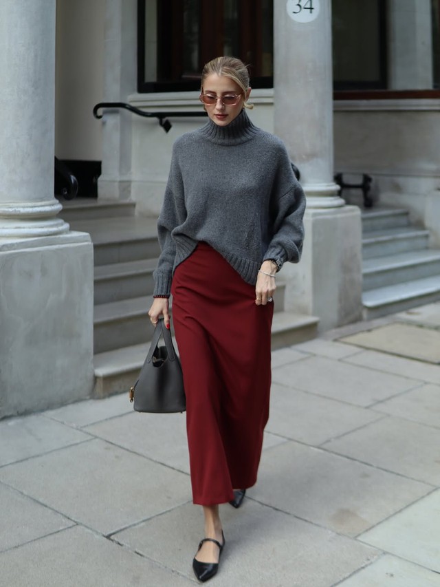 Lên đồ đón Giáng sinh ‘chuẩn không cần chỉnh’ với sắc đỏ - Ảnh 6.