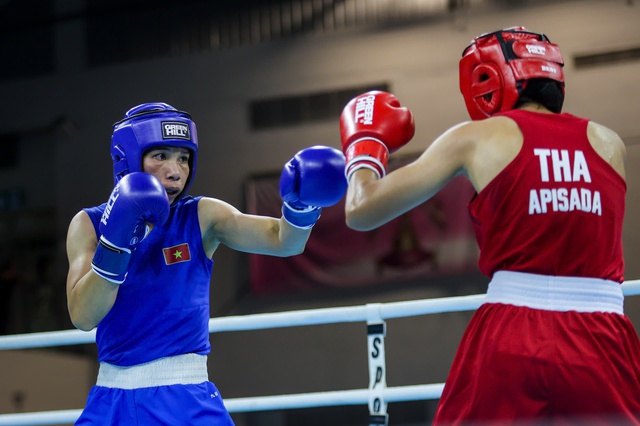 V&otilde; sĩ Việt Nam H&agrave; Thị Linh xuất sắc gi&agrave;nh HCV tại SEA Games 33 - Ảnh 1.