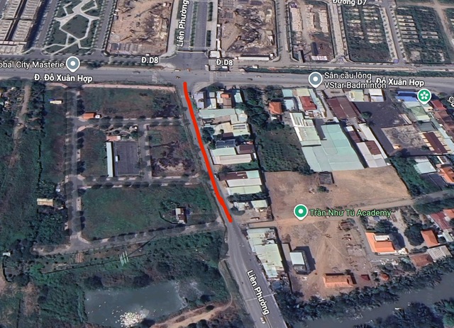 Kẹt mặt bằng, nhiều dự án mở rộng đường ở TP.HCM bị 'thắt cổ chai'- Ảnh 1.